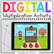 Solving Multiplication Problems Digital Activity | Distance Learning ...