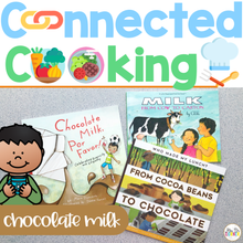 Load image into Gallery viewer, Connected Cooking Chocolate Milk Unit | Interactive Read Aloud, Visual Recipe