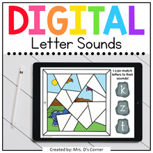 Load image into Gallery viewer, Dinosaur Alphabet Letters Digital Activity | Distance Learning