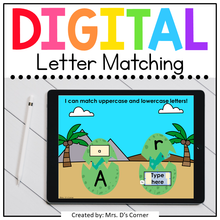 Load image into Gallery viewer, Dinosaur Alphabet Letters Digital Activity | Distance Learning
