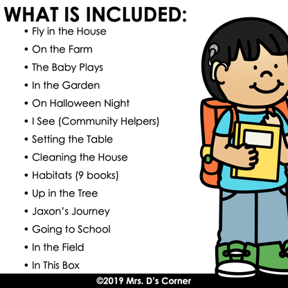 Errorless Learning Adapted Books (22 books included!) | Errorless Adapted Book