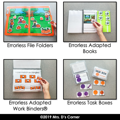 Bundle of Errorless Learning Bundles | Over 200+ Activities Included