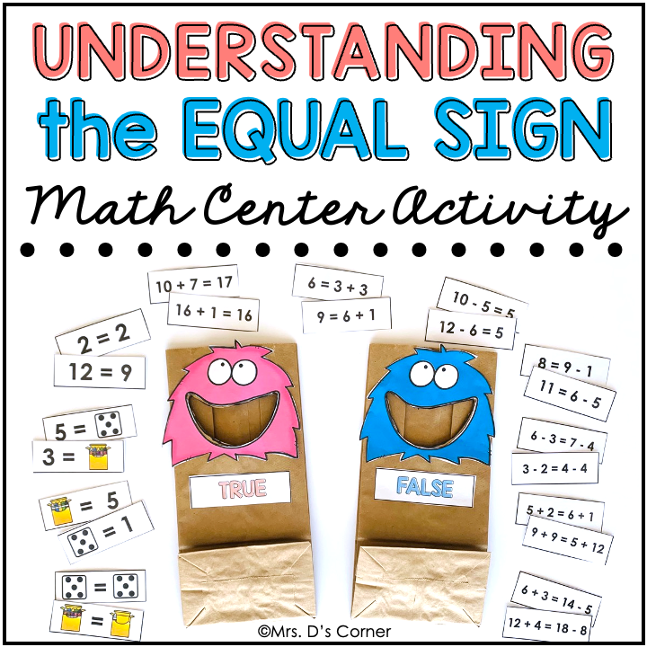 Understanding the Equal Sign | Centers for Special Ed