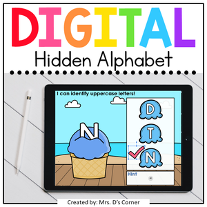 Hidden Alphabet Digital Activity | Distance Learning