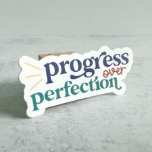 Load image into Gallery viewer, Progress Over Perfection Sticker
