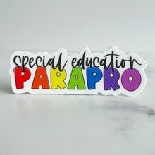 Load image into Gallery viewer, Special Education Parapro Sticker