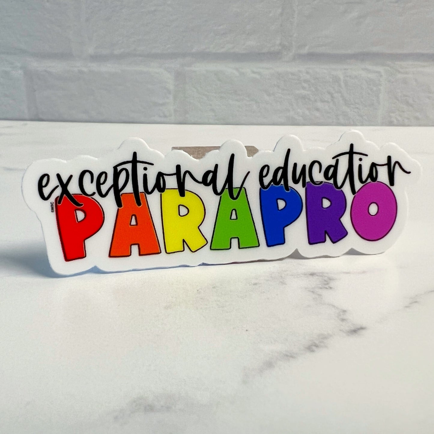 Exceptional Education Parapro Sticker