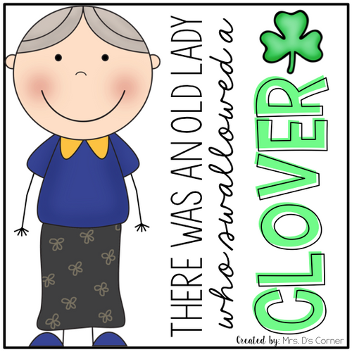 Old Lady Swallowed a Clover Book Companion
