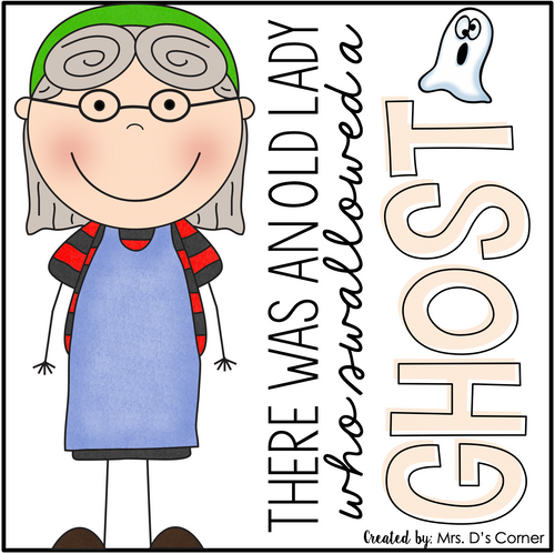 Old Lady Swallowed a Ghost Book Companion [4 different activities!]
