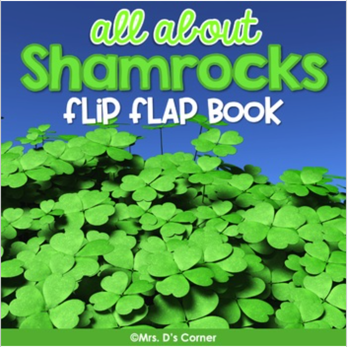 All About Shamrocks Activity Flip Book [with reader] | St. Patrick's Day Book