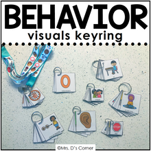 Load image into Gallery viewer, Behavior Ring Visuals | Behavior Lanyard Visuals (55 images included)