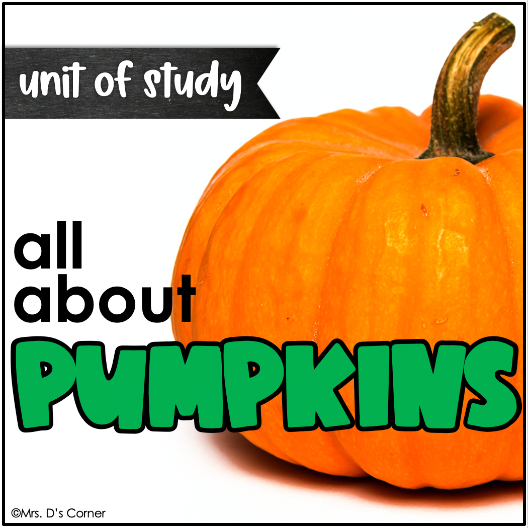 All About Pumpkins Unit | Cross-Curricular Unit of Study about Pumpkins