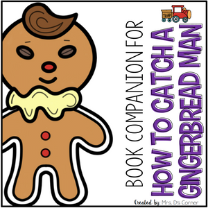 How to Catch a Gingerbread Man Book Companion + Adapted Piece Book Set