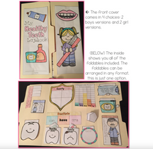 Load image into Gallery viewer, Dental Health Lapbook { with 13 foldables! } All About Teeth