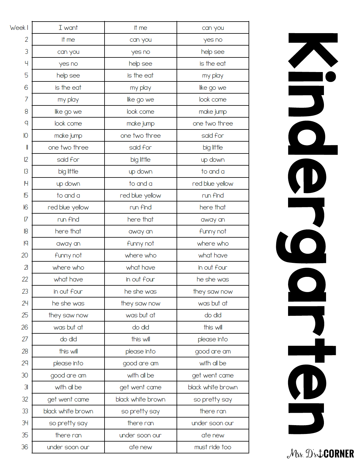 File Folder Spelling for K-3 {1,200+ sight words included!}