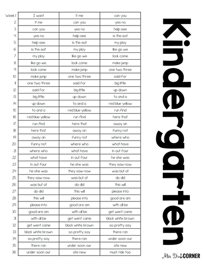 File Folder Spelling for K-3 {1,200+ sight words included!}
