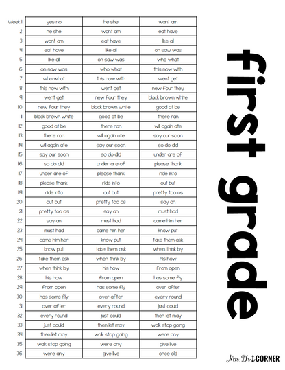 File Folder Spelling for K-3 {1,200+ sight words included!}