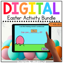 Load image into Gallery viewer, Easter Digital Activity Bundle | Distance Learning