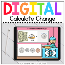 Load image into Gallery viewer, Calculating Change in Winter Digital Activity | Distance Learning