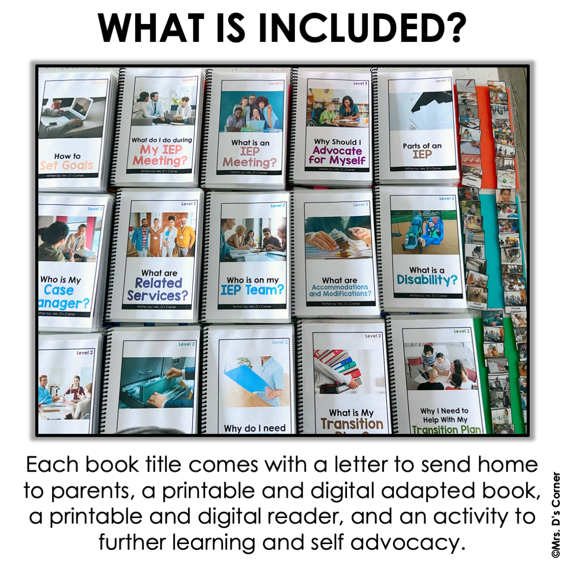 BUNDLE | Student IEP Advocacy Books + Activities [15 total titles!]