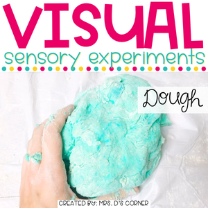Visual Sensory Experiments [BUNDLE of 9 Sensory Activities]