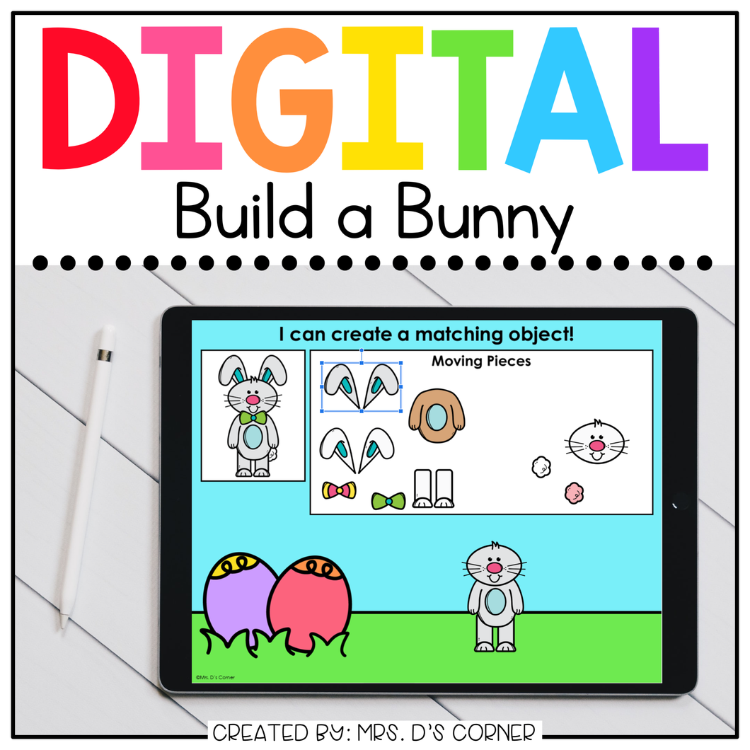 Build a Bunny Digital Activity | Distance Learning