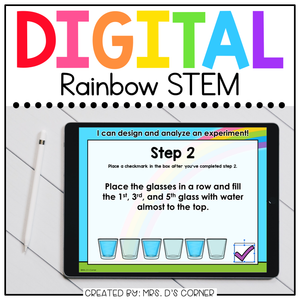 Rainbow STEM Digital Activity | Distance Learning