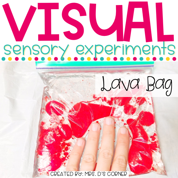 Visual Sensory Experiments [BUNDLE of 9 Sensory Activities]