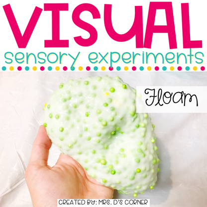 Visual Sensory Experiments [BUNDLE of 9 Sensory Activities]