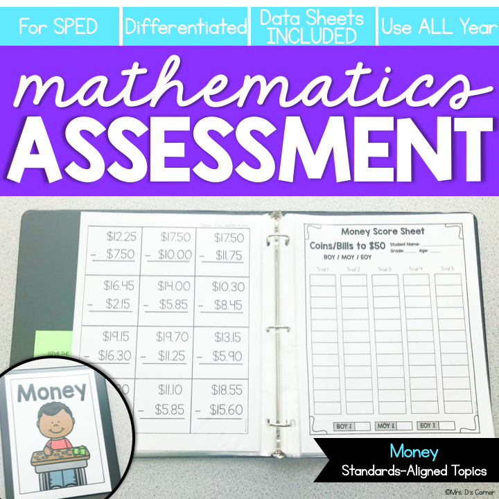 Money Assessment | US Money Math Assessments