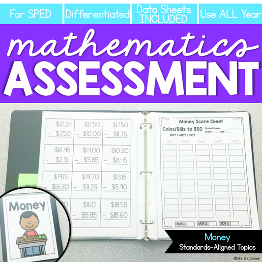 Money Assessment | US Money Math Assessments