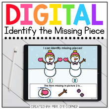 Load image into Gallery viewer, Winter What&#39;s Missing Digital Activity | Distance Learning