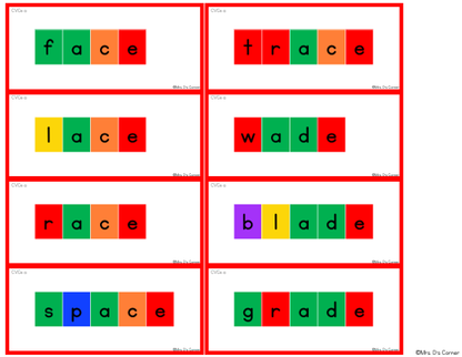 CVCe Word Keyboarding | Sight Word Activities | Typing Practice