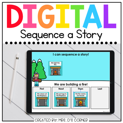 Winter Sequencing of Events Digital Activity | Distance Learning