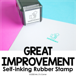 Great Improvement Self-inking Rubber Stamp | Mrs. D's Rubber Stamp Collection