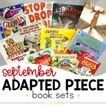 Load image into Gallery viewer, September Adapted Piece Book Set [ 12 book sets included! ]