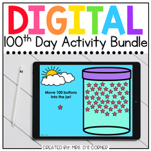 Load image into Gallery viewer, 100th Day of School Digital Activity Bundle | Distance Learning