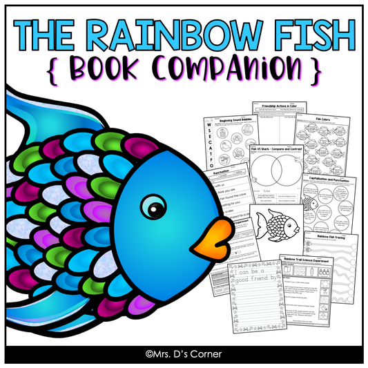 Rainbow Fish Book Companion [ Craft, Experiment, Writing and more! ]