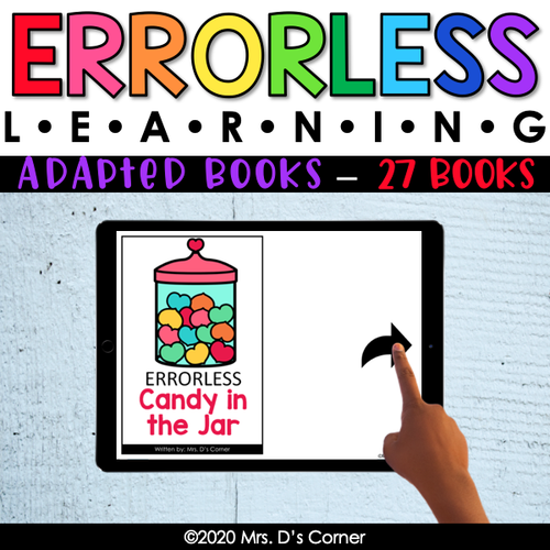 Bundle 2: Errorless Learning Adapted Books (27 books!) | Errorless Adapted Book