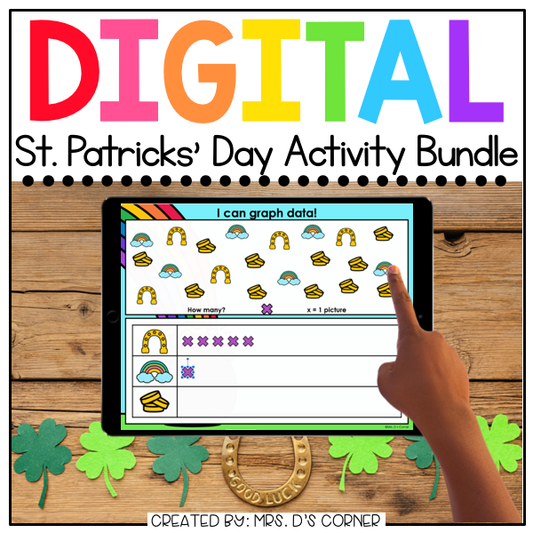 Saint Patrick's Day Digital Activity Bundle | Distance Learning