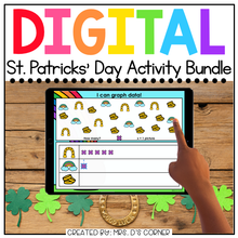 Load image into Gallery viewer, Saint Patrick&#39;s Day Digital Activity Bundle | Distance Learning