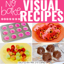 Load image into Gallery viewer, February Visual Recipes with REAL Pictures for Cooking in the Classroom