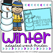 Load image into Gallery viewer, Winter Adapted Work Binder®