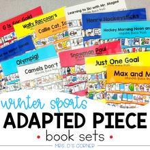 Load image into Gallery viewer, Winter Games Adapted Piece Book Set [ 12 book sets included! ]