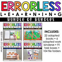 Load image into Gallery viewer, Bundle of Errorless Learning Bundles | Over 200+ Activities Included