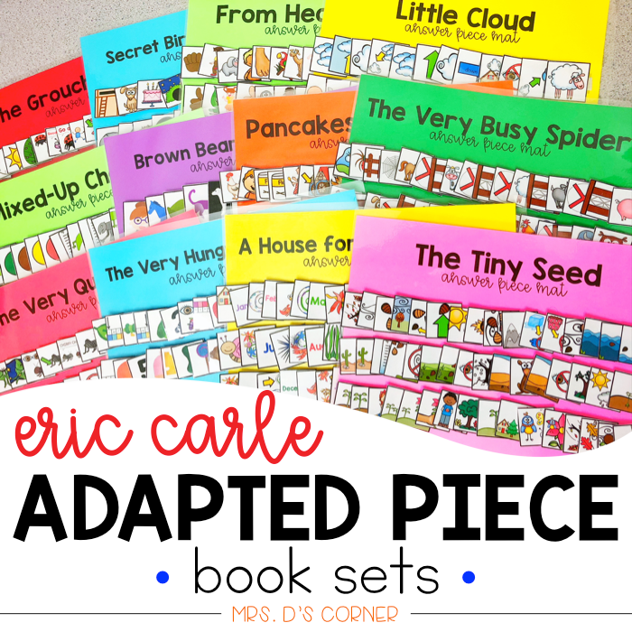 Eric Carle Adapted Piece Book Set [ 12 book sets included! ]