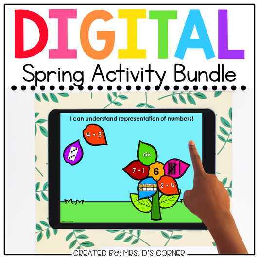 Spring Digital Activity Bundle [13 digital activities!] | Distance Learning