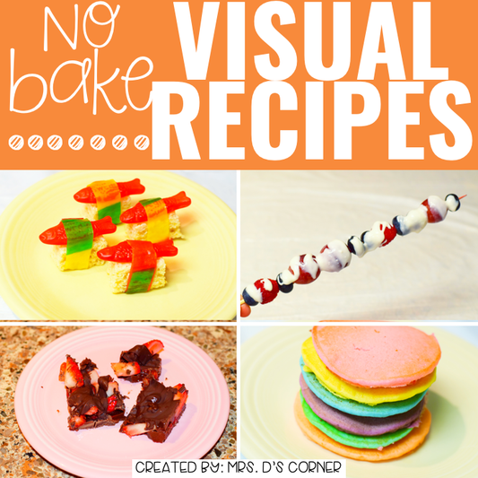 June Visual Recipes with REAL Pictures for Cooking in the Classroom