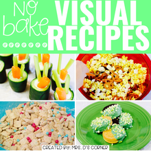 Load image into Gallery viewer, March Visual Recipes with REAL Pictures for Cooking in the Classroom
