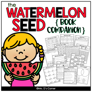 The Watermelon Seed Book Companion and Lesson Plans